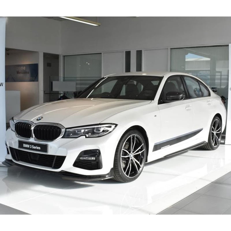 x xotic tech 2pcs M-Performance Auto Car Body Side Skirt Stripe Trim Lower Door Sill Panel Decal Vinyl Sticker Compatible with BMW G20, Glossy Black - Image 3
